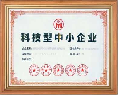 電磁鐵電磁場(chǎng)廠家科技型企業(yè)證書(shū)